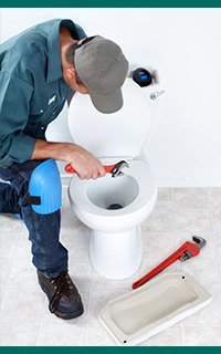 clogged toilet repair